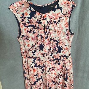 Liz Claiborne floral pattern dress
